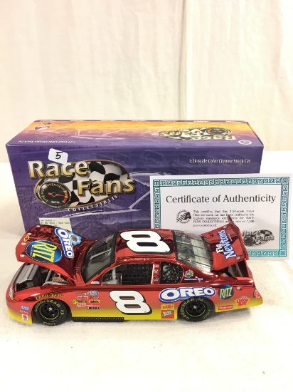 Race Fans Action Dale Eranhardt Jr. #3 Oreo 2002 MC 1:24 Color Chrome Comes with wrong Box