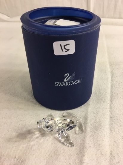 Collector Swarovski Baby Sea Lion Figurine 2" tall w/ box