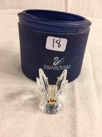 Collector Swarovski Crystal Butterfly #18DAL032-061 Figurine 1.5" w/box