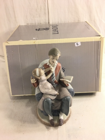 Colletor Lladro Father's Day #5584 Figurine box: 8"x9"