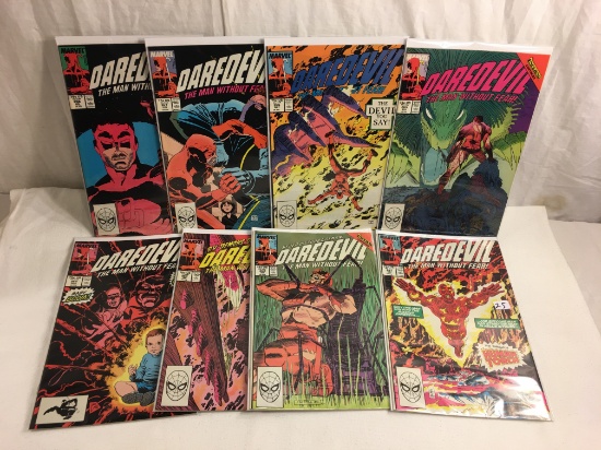 Lot of 8 Collector Vtg Daredevil The Man Without Fear No.261.262.263.264.265.266.267.268