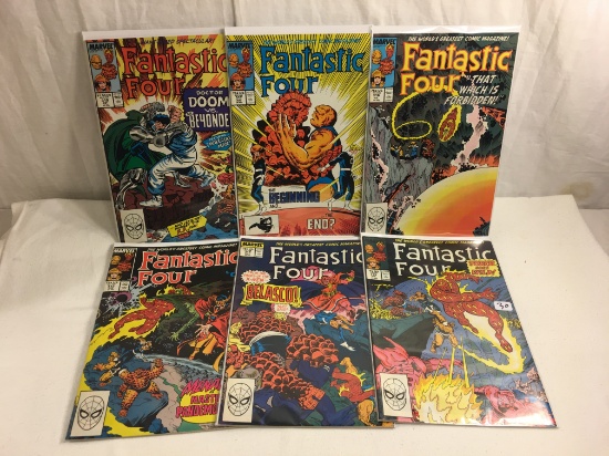 Lot of 6 Pcs Collector Vintage Marvel Comics Fantastic Four No.313.314.315.316.317.319.