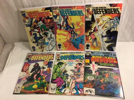 Lot of 6 Pcs Collector Vintage Marvel Comics The Defenders No.104.119.123.135.137.138.