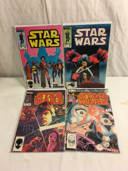 Lot of 4 Pcs Collector Vintage Marvel Comics Star Wars Comic Books No.75.87.89.90.