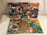 Lot of 6 Pcs Collector Vintage Marvel Comics The Mighty Thor No.343.344.345.352.395.396.