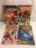 Lot of 4 Collector Vintage Marvel The Amazing Spider-man Comic Books No.200.201.202.203.