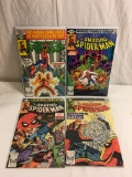 Lot of 4 Collector Vintage Marvel The Amazing Spider-man Comic Books No.205.206.207.208.
