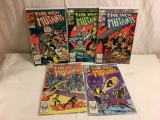 Lot of 5 Pcs Collector Vintage Marvel Comics The New Mutants Comic Books No.1.2.4.5.8.