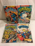Lot of 4 Collector Vintage DC, Comics Adventure Comics Present Superboy No.453.456.457.458