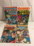 Lot of 4 Pcs Collector Vintage DC,  World's Finest Comic Books No.252.253.256.257.