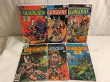 Lot of 6 Pcs Collector Vintage DC, Comic Books The Warlord No.22.23.24.25.26.27.