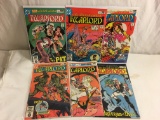 Lot of 6 Pcs Collector Vintage DC, Comic Books The Warlord No.39.40.41.42.43.46.