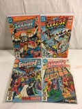 Lot of 4 Pcs Collector Vintage DC, Comic Books JLA No.194.195.196.204.