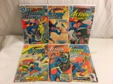 Lot of 6 Pcs Collector Vintage DC, Comic Books Superman's Action No.484.485.487.488.489.490.