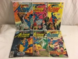 Lot of 6 Pcs Collector Vintage DC, Comic Books Superman's Action No.493.494.495.497.498.499.