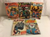 Lot of 5 Pcs Collector Vintage DC, Assorted Comic Books No.148.158.133.134.137.