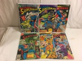 Lot of 6 Pcs Collector Vintage DC, Comic Books  Superman No.316.321.322.323.324.325.