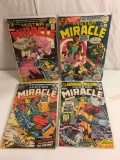 Lot of 4 Pcs Collector Vintage DC, Comic Books  Mister Miracle No.5.6.7.8.