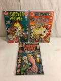 Lot of 3 Pcs Collector Vintage DC, Comic Books  Forever People No.9.10.11