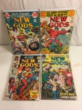 Lot of 4 Pcs Collector Vintage DC, Comic Books New Gods  No.8.9.10.11.