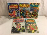 Lot of 5 Pcs Collector Vintage DC, Comic Books SHAZAM No.6.31.33.34.35.