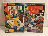 Lot of 2 Pcs Collector Vintage DC, Comic Books  Showcase present Power Girl No.99.98.