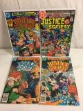 Lot of 4 Pcs Collector Vintage DC, Comic Books Justice Society No.71.72.73.74.