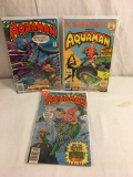 Lot of 3 Pcs Collector Vintage DC, Comic Books Aquaman No.7.61.63.