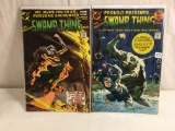 Lot of 2 Pcs Collector Vintage DC, Comic Books  Proudly Presents Swapm Thing