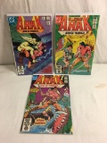 Lot of 3 Pcs Collector Vintage DC, Comic Books  Arak Son Of Thunder No.1.3.11.