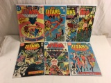 Lot of 7 Pcs Collector Vintage DC, Comic Books The New Teen Titans No.7.8.9.10.11.12.13.