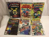 Lot of 6 Pcs Collector Vintage Marvel Comics Captain America No.249.252.253.254.255.256.