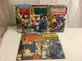 Lot of 5 Pcs Collector Vintage Marvel Comics Shogun Warriors No.16.17.18.19.20. Comic Books