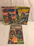 Lot of 3 Pcs Collector Vintage Marvel Comics Amazing Adventures Starring Killraven No.32.33.34