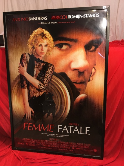 Collector Movie and Entertainment Poster Frame "Femme Fatale Poster" Size: 28" by 41"