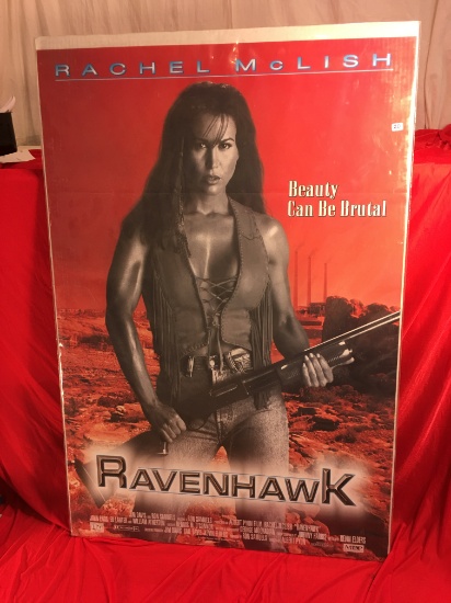 Collector Movie and Entertainment Poster  1995 Raven Hawk Rachel McLesh Size: 27" by 41"