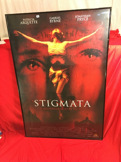 Collector Movie and Entertainment Poster 1999 Stigmata Movie Poster In Frame Size: 27" by 40"