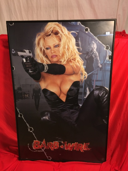 Collector Movie and Entertainment Poster Pamela Anderson Lee Barb. Wire Poster  25" by 35.5"