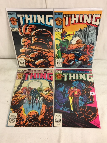 Lot of 4 Pcs Collector Vintage Marvel Comics The Thing No.2.3.5.6. Comic Books