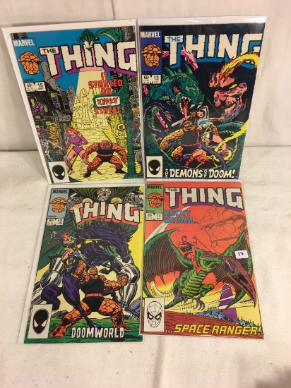 Lot of 4 Pcs Collector Vintage Marvel Comics The Thing Comic Books No.11.12.13.15.