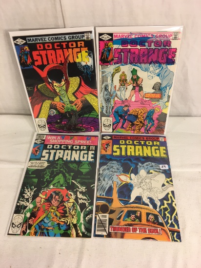 Lot of 4 Pcs Collector Vintage Marvel Comics DR. Strange Comic Books No.36.43.52.53.