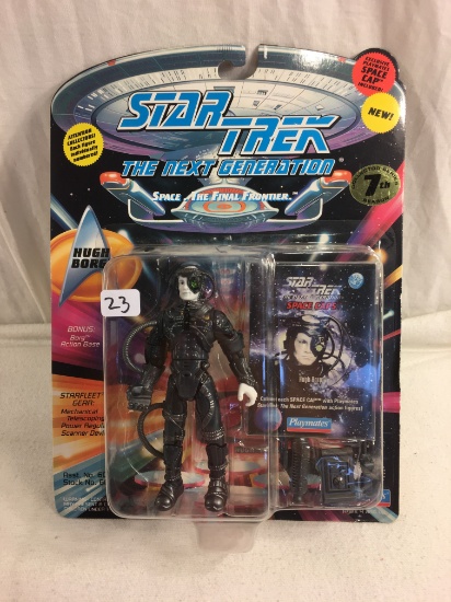 NIP Collector Star Trek The next Generation Playmates Huqg Borg 4"Tall Action Figure