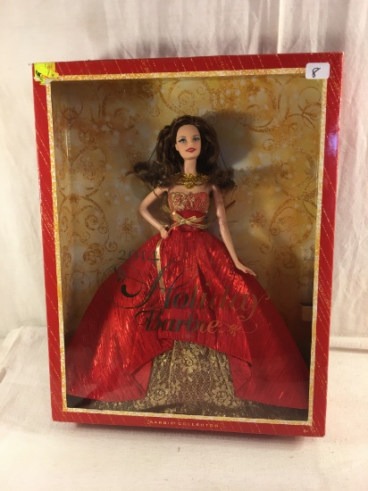 NIP Collector Barbie 2014 Holiday Barbie Doll Size: 12.5"Tall Box Size