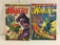 Lot of 2 Pcs Collector Vtg Comics The Power Of Warlock Comic Books No.5.7.