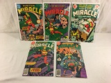 Lot of 5 Pcs Collector Vintage DC Comics Mister Mircale Comic Books No.17.19.20.21.22.
