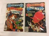 Lot of 2 Pcs Collector Vintage DC, Comics Science Fiction Time Warp Comic Books No.2.3.