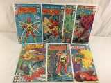 Lot of 7 Pcs Collector Vintage DC, The Fury Of Firestorm The Nuclear Man No.1.3.5.6.8.9.14.