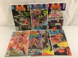 Lot of 7 Pcs Collector Vintage DC, Arak Son Of Thunder Comic Books No.12.13.14.15.17.18.23.