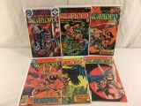 Lot of 6 Collector Vintage DC, Enter The Lost World Of The Warlord Comic Books No.1.10.18.30.31.33.