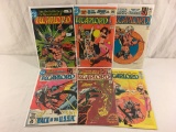 Lot of 6 Collector Vtge DC, Enter The Lost World Of The Warlord Comic Books No.35.37.51.52.53.54.